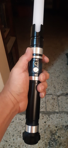Sable De Luz Nuevo Modelo Rgb 12 Color, 16 Juegos De Sonido Negro (Usado)