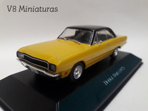 Miniatura Dodge Dart 1972 - Customizada Pela V8 Miniaturas 