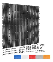 Comprar Painel De Ferramentas Organizador Plastico Ajustável 89x104 no Mercado Livre