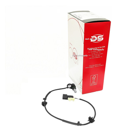 2 Sensor Abs Ford Ranger 2.2 2.5 3.2 Traseiro Esque + Direit