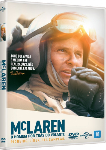 Mclaren - O Homem Por Trás Do Volante - Dvd - Documentário