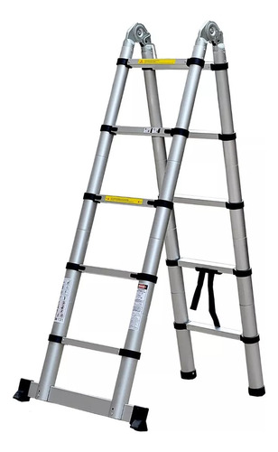 Escalera Smart Kassel Telescopica Doble 3,2 Mts 10 Escalones