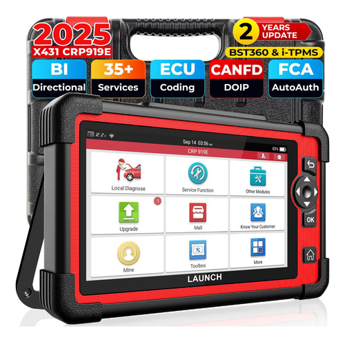 Escáner Obd2 Launch X431 Crp919e Elite 2025 Con Codificación