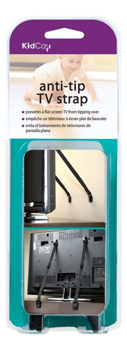 Protector Anti-caida De Tv - Kidco - Negro