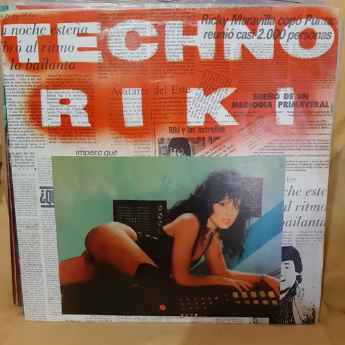 Vinilo Ricky Maravilla Techno Riki D1