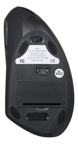 Mouse Vertical Inal?mbrico De 2.4g Para Zurdos