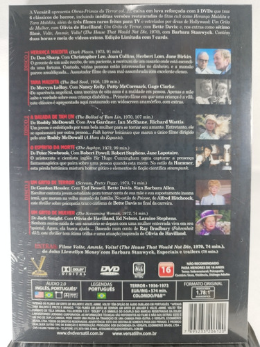 Dvd Obras-primas Do Terror Vol. 22