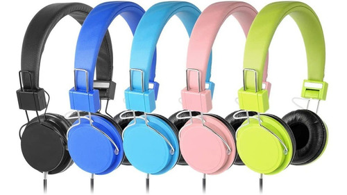 Auriculares Con Cable 3.5mm Kaysent Multicolores Pack De 10