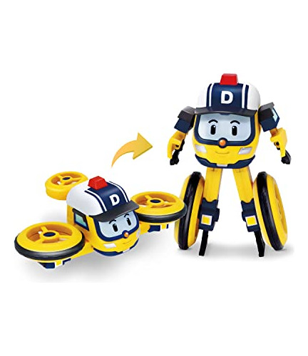 Robocar Poli Toys, Droney Transforming Robot 4 Transformable