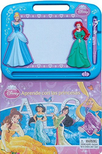 Libro Aprende Con Las Princesas (libro Con Pizarra) (cartone