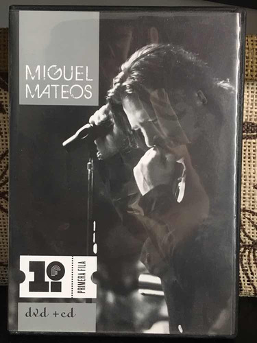 Miguel Mateos - Primera Fila (dvd + Cd)