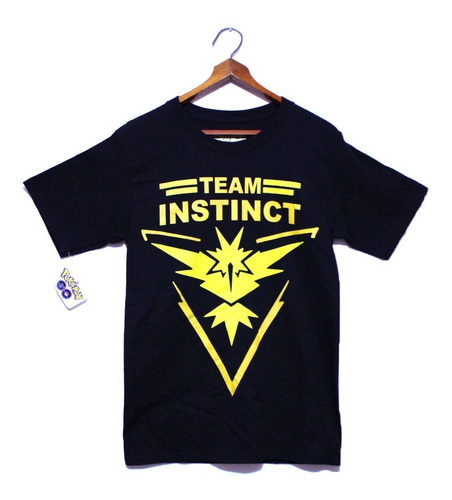 Oferta Playera De Pokémon Go Yellow Team Instinct Equipo 