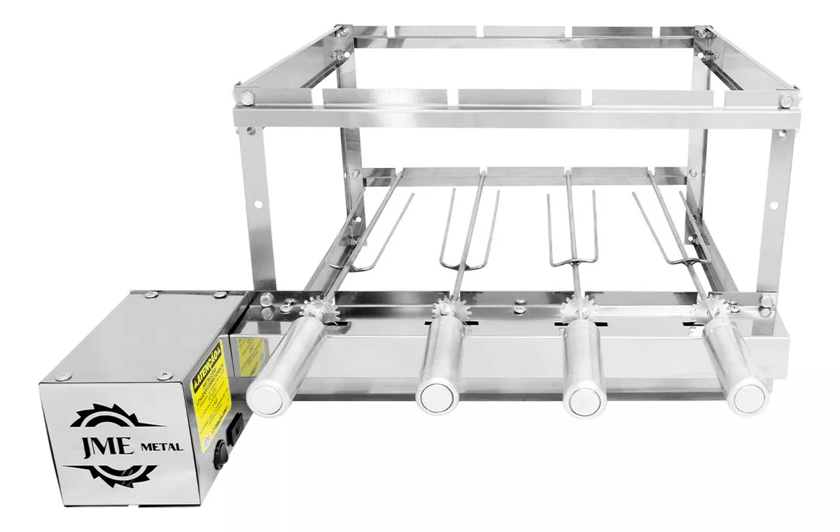 Terceira imagem para pesquisa de churrasqueira eletrica giratoria
