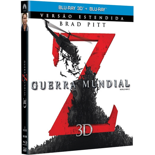 Guerra Mundial Z ( Blu-ray 3d + Blu-ray 2d) Lacrado