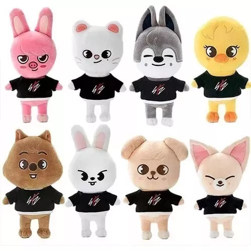 25cm Anime Wolfoo Família Brinquedos de pelúcia Cartoon Plushie