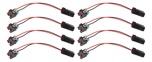 For Arnés De Cables Delphi, 8 Unidades, Conector De Inyecto