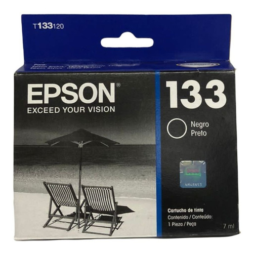 Cartucho Epson 133 Bk Nuevo Y Facturado