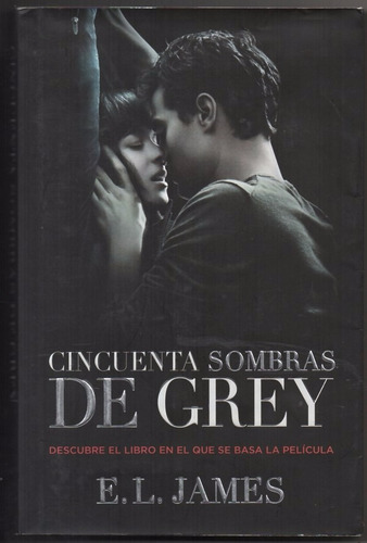 Cincuenta Sombras De Grey  E. L. James Gde Tapa Peli Impecab