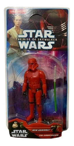 Muñecos Star Wars Articulado Sith Trooper Rojo 13 Cm