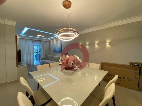 Imagem 3 de 23 de Apartamento Com 3 Dormitórios À Venda, 125 M² Por R$ 954.000,00 - Canto Do Forte - Praia Grande/sp - Ap3147