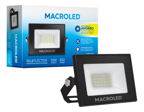 Reflector Led 10w Macroled Alta Luminosidad Ip65 220v