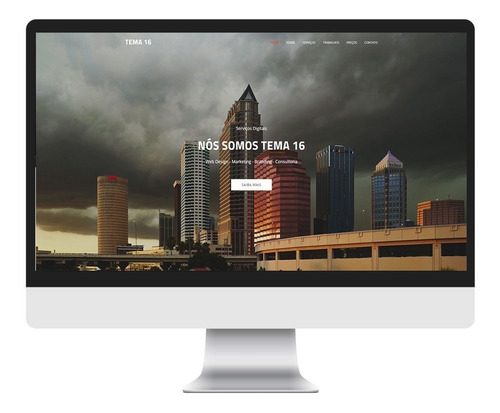 Template Para Site Em Html - Sixteen