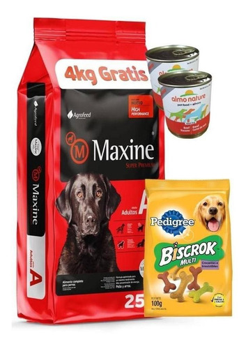 Imagen 1 de 3 de Maxine Adulto 21kg+pipeta+snack
