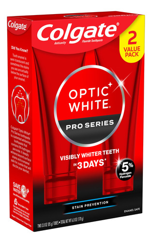 Pasta De Dientes Colgate Optic White Pro Series 5% Hydrogen