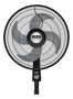 Tercera imagen para búsqueda de ventilador de pared samurai turbo power negro