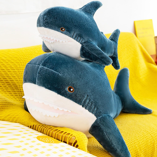 Almohada De Peluche De Tiburon Gigante De Peluche De Peluche