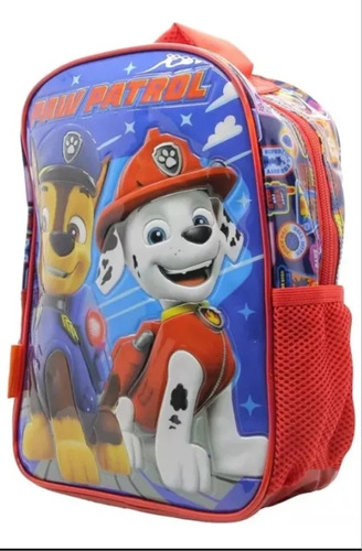 Mochila Paw Patrol Jardin 12  Patrulla Canina Cachorros