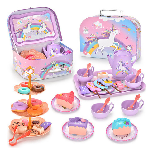 V Inicio Juegos Niños Té De La Tarde Pastel De Postre,