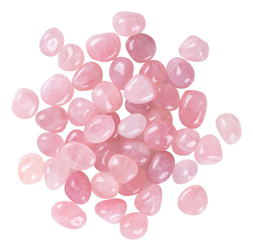 Jooilus Piedras Pulidas De Cuarzo Rosa Natural De 0.5 Libras