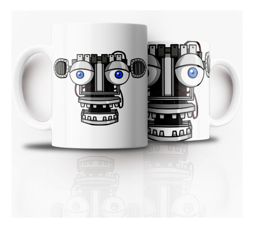 Tazón Taza Personalizada Endoskeleton Five Nights At Freddys