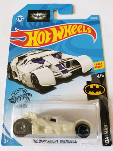 Hot Wheels Escala 1:64 #153 Batman The Dark Knight Batmobile