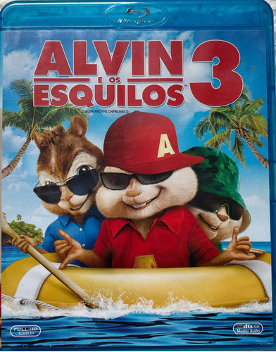 Blu Ray Alvin E Os Esquilos 3