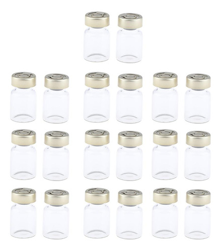5ml + 10ml Botellas De De Muestra Líquida Sellada Viales