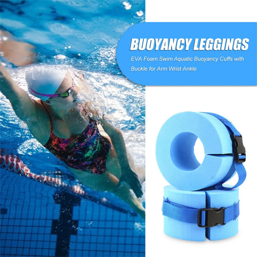 Leggings De Espuma Para Nadar Con Puños Acuáticos, 2 Unidade