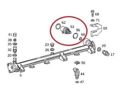 Retentor Traseiro Do Virabrequim Volvo C70 2.0 T 1997 A 2005