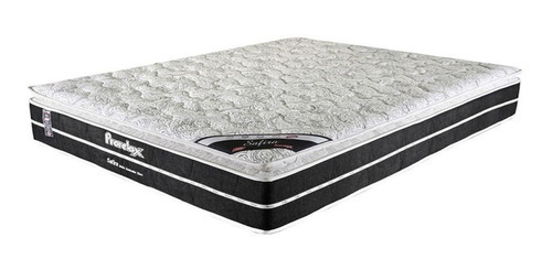 Imagen 2 de 3 de Sommier Extra King Colchón Resortes Pillow Visco 193x203cm