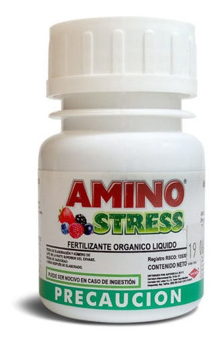 Imagen 1 de 1 de Fertilizante Amino Stress 100ml Orgánico- Todos Los Cultivos