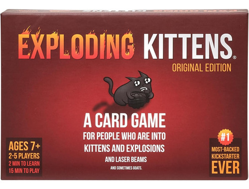 Juego De Mesa Familiar Exploding Kittens Edicion Original
