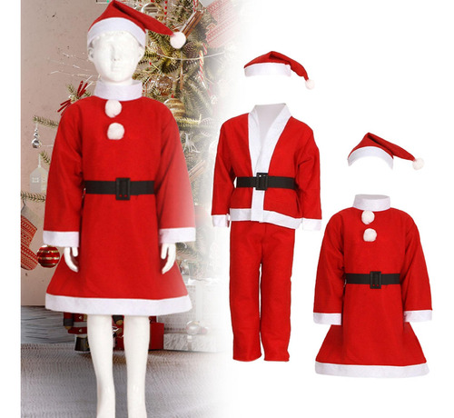 Disfraz De Papá Noel Para Niños, Disfraz Navideño
