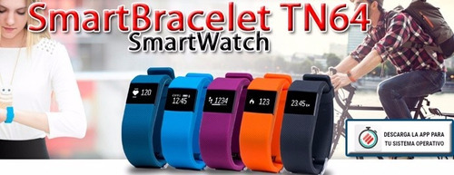Fitband Smartwatch Tn64  En Stock! Local Calle