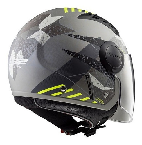 Imagen 2 de 5 de Casco Moto Abierto Ls2 562 Airflow Graficas Full Devotobikes
