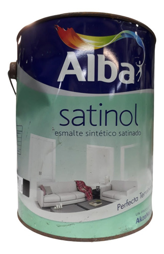 Esmalte Sintetico Satinol De Alba X 4 Lts 