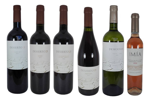 Promo Vinos Bodega Del Desierto X 6