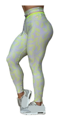 Imagem 2 de 5 de Calça Legging Fitness Suplex Poliamida Linha Premium Ref 805