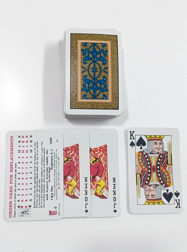 Cartas Naipes Kem - 55 Cartas - 9 X 5,8 Cm - Leer Todo - C1