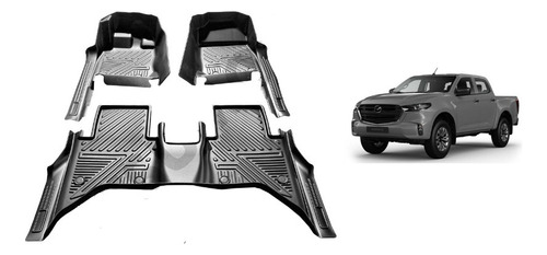 Set De Pisos Calce Perfecto Para Mazda Bt50 2021-2024